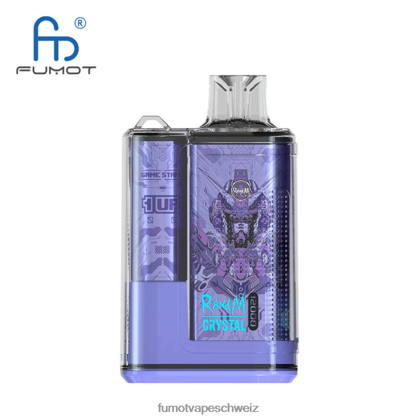 Fumot Crystal 20 ml 12000 Einweg-Vape-Box (1 Stück) X464JP285 | Fumot Vape Online Shop Wassermelonen-Kaugummi