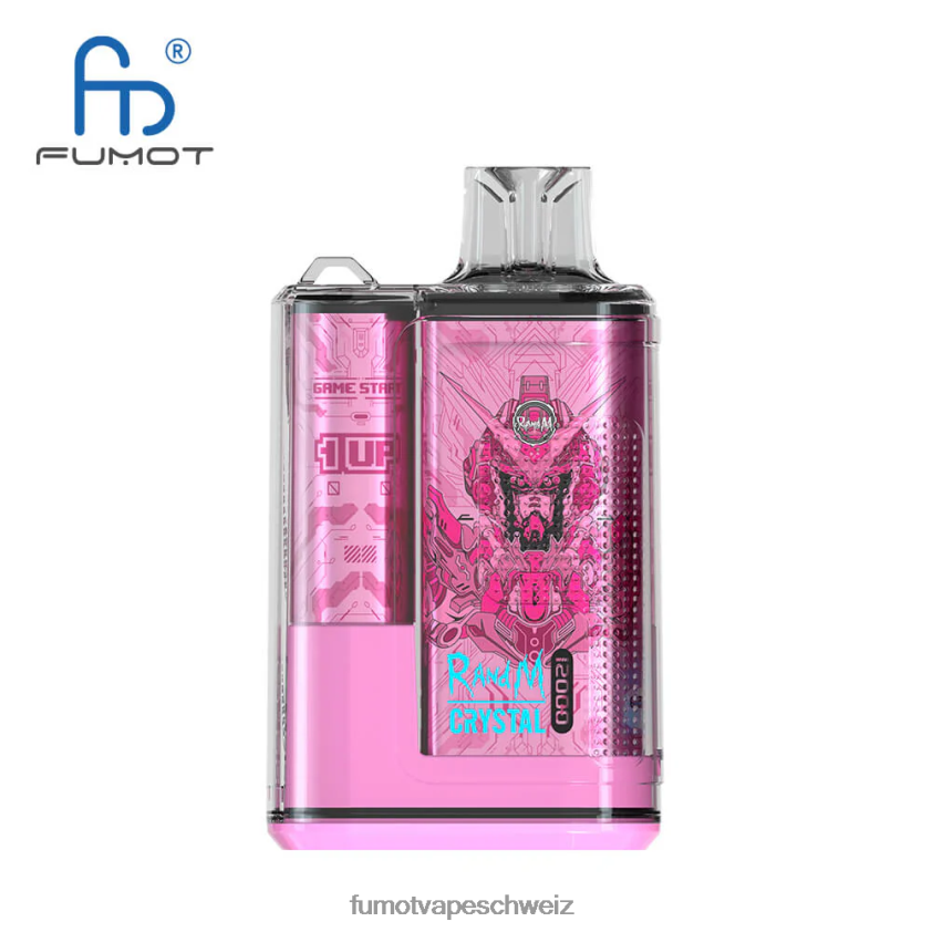 Fumot Crystal 20 ml 12000 Einweg-Vape-Box (1 Stück) X464JP285 | Fumot Vape Online Shop Wassermelonen-Kaugummi