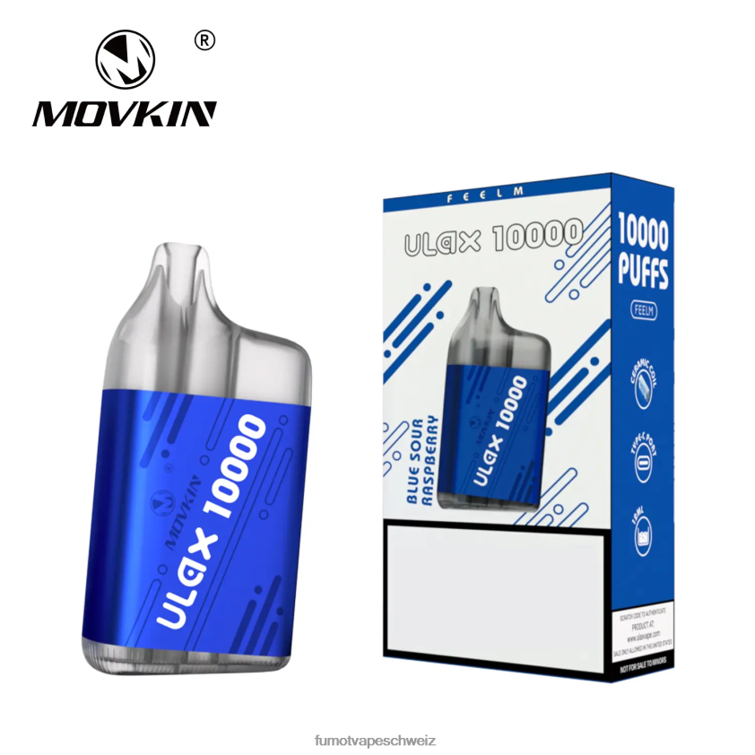 Fumot Movkin Ulax 10000 Einweg-Vape-Pods – 12 ml (1 Stück) X464JP311 | Fumot Schweiz gemischte Beeren