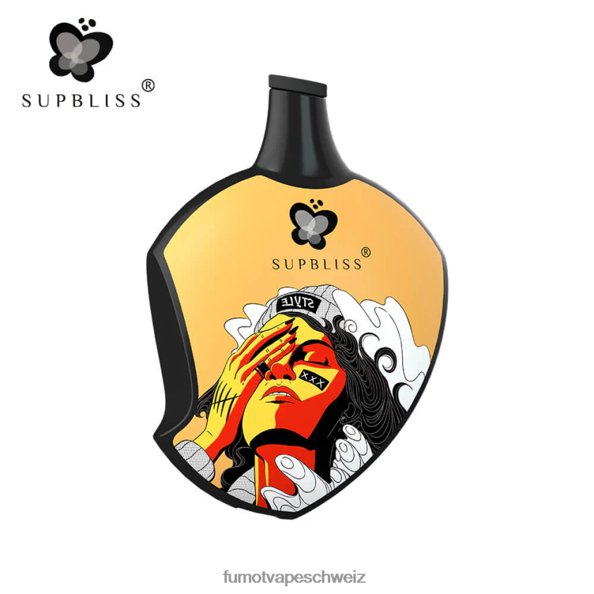 Fumot Supbliss SP6000 Einweg-Vape-Pod – 12 ml (1 Stück) X464JP461 | Fumot Schweiz saures Apfeleis