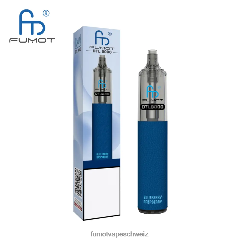 Fumot DTL Einweg-Vape-Pen 9000- 18 ml (1 Stück) X464JP368 | Fumot Vape Flavours Erdbeerwassermelone
