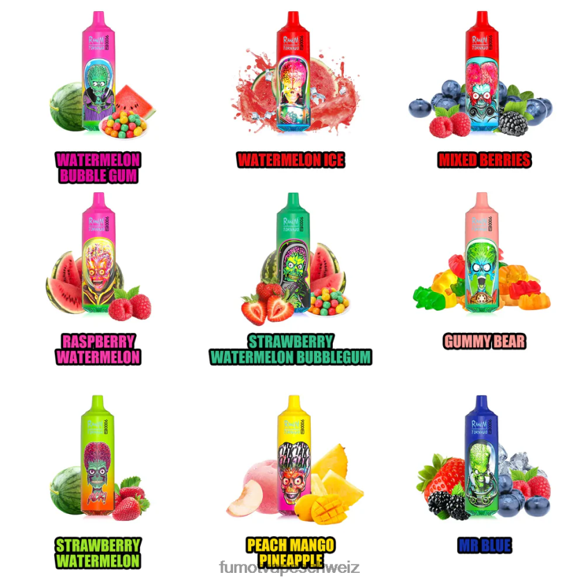 Fumot Tornado 1 Stück 9000 Pro 18 ml Einweg-Vaporizer X464JP225 | Fumot Vape Online Shop pinke Limonade