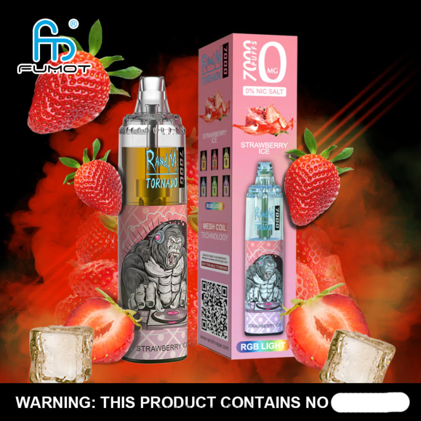 Fumot Tornado 7000 Einweg-Vape-Pen 0 % – 14 ml (1 Stück) X464JP544 | Fumot Preis Tigerblut