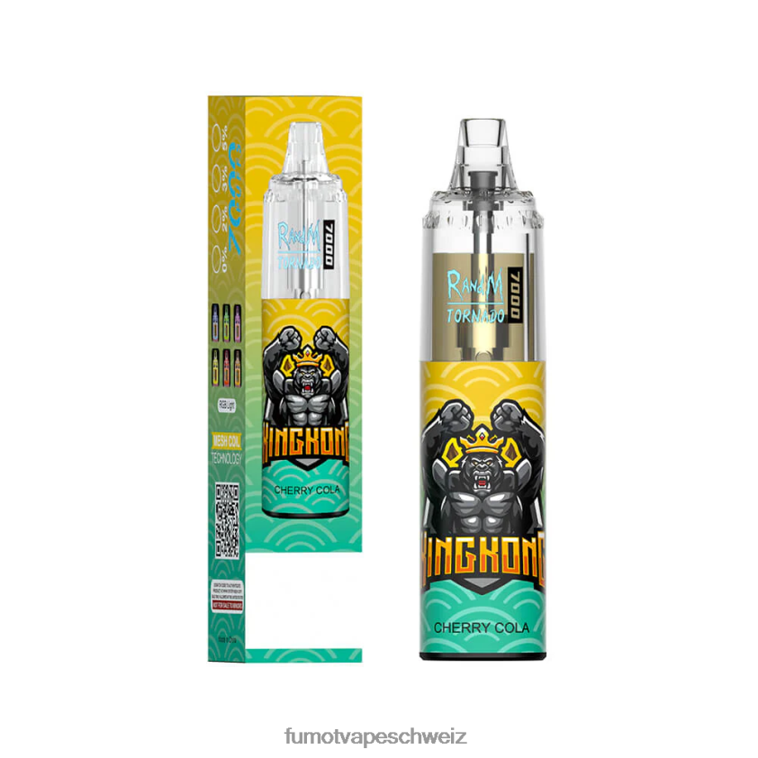 Fumot Tornado 7000 Einweg-Vape-Pen – 14 ml (1 Stück) X464JP107 | Fumot e Zigarette Tigerblut