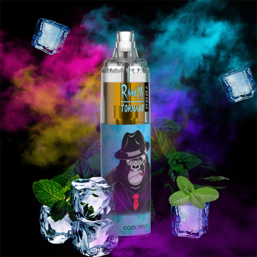 Fumot Tornado 7000 Einweg-Vape-Pen – 14 ml (1 Stück) X464JP107 | Fumot e Zigarette Tigerblut