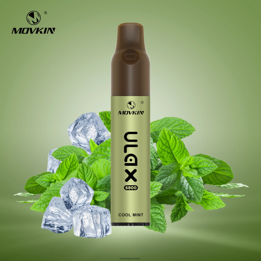 Fumot Movkin Ulax 6800 Einweg-Vaporizer, Keramikspule – 8 ml (1 Stück) X464JP323 | Fumot Vape Kaufen Kiwi, Passionsfrucht, Guave