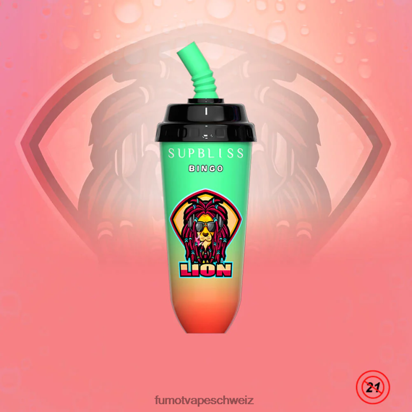 Fumot Supbliss Bingo 16 ml 8000 Einweg-Vape-Pod-Gerät (1 Stück) X464JP402 | Fumot Vape Schweiz Liebe66