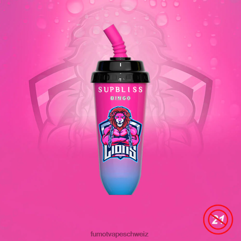 Fumot Supbliss Bingo 16 ml 8000 Einweg-Vape-Pod-Gerät (1 Stück) X464JP402 | Fumot Vape Schweiz Liebe66