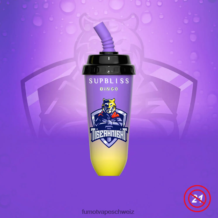 Fumot Supbliss Bingo 16 ml 8000 Einweg-Vape-Pod-Gerät (1 Stück) X464JP402 | Fumot Vape Schweiz Liebe66