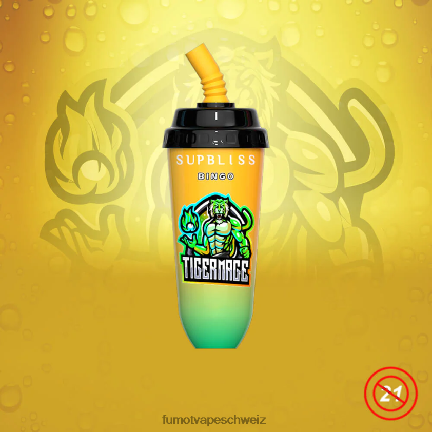 Fumot Supbliss Bingo 16 ml 8000 Einweg-Vape-Pod-Gerät (1 Stück) X464JP402 | Fumot Vape Schweiz Liebe66