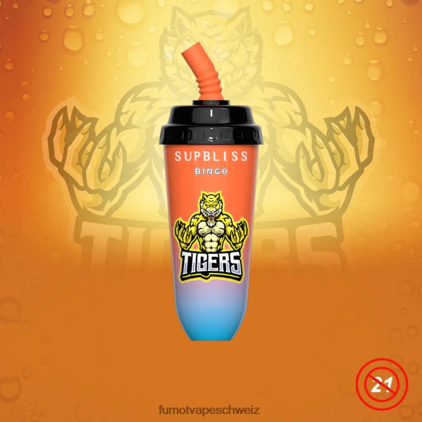 Fumot Supbliss Bingo 16 ml 8000 Einweg-Vape-Pod-Gerät (1 Stück) X464JP402 | Fumot Vape Schweiz Liebe66