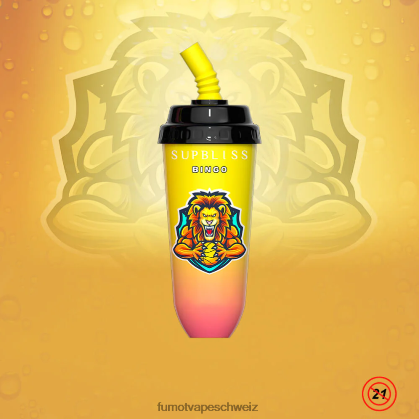 Fumot Supbliss Bingo 16 ml 8000 Einweg-Vape-Pod-Gerät (1 Stück) X464JP402 | Fumot Vape Schweiz Liebe66