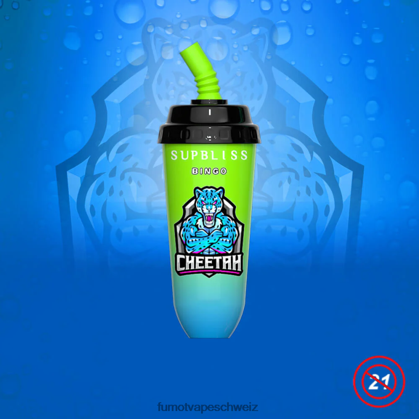 Fumot Supbliss Bingo 16 ml 8000 Einweg-Vape-Pod-Gerät (1 Stück) X464JP402 | Fumot Vape Schweiz Liebe66