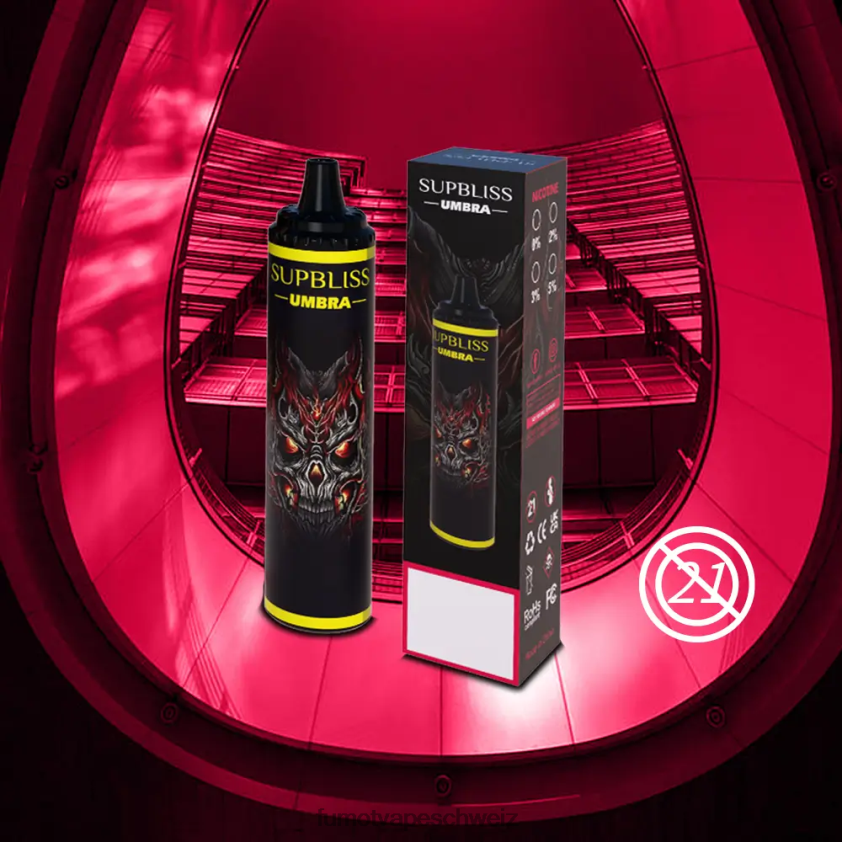 Fumot Supbliss Umbra 10000 (1 Stück) Einweg-Vape-Pen – 20 ml X464JP478 | Fumot Vape Flavours üppiges Eis