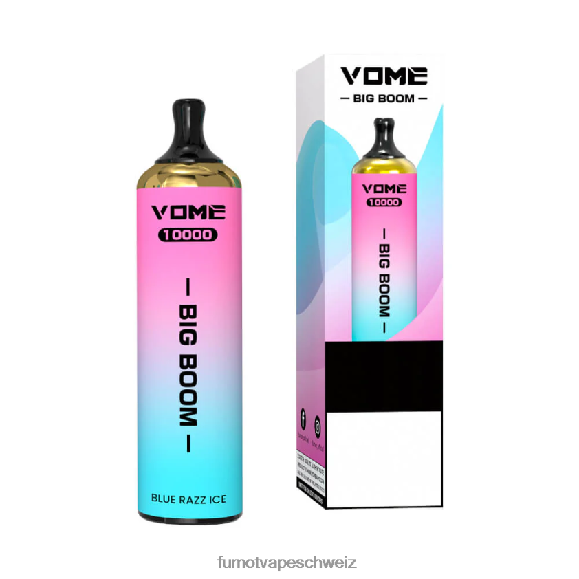 Fumot Vome Big Boom Einweg-Vape-Pen 10000 - 20 ml (1 Stück) X464JP447 | Fumot e Zigarette pinke Limonade