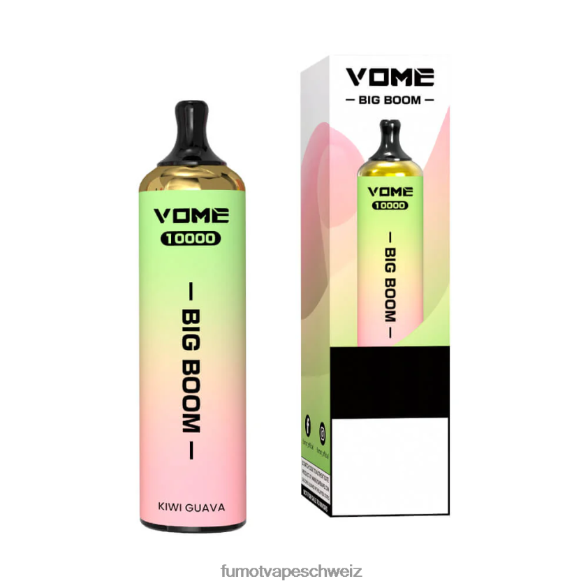 Fumot Vome Big Boom Einweg-Vape-Pen 10000 - 20 ml (1 Stück) X464JP447 | Fumot e Zigarette pinke Limonade